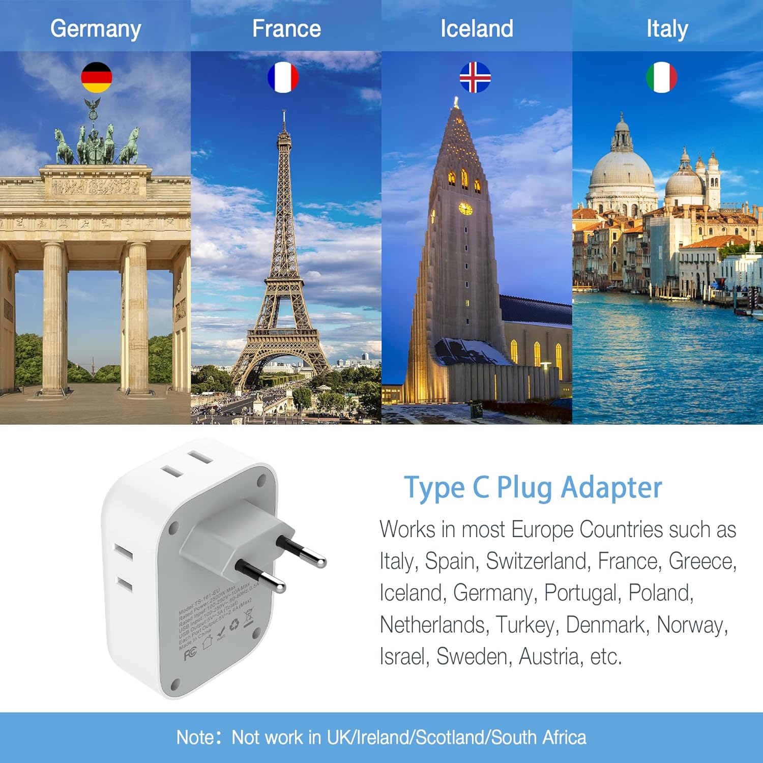 Type C Plug Adapter