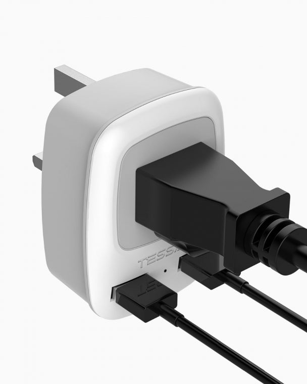 US To UK/HK/Saudi Arabia Travel Adapter with 2 USB